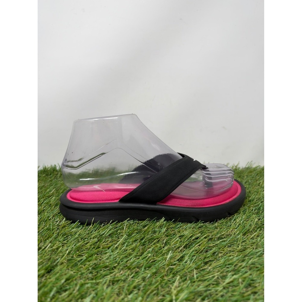 Nike Ultra Comfort Sandals Women's 9 Pink Flip Flop Casual Thong Cushion Minimal